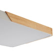 Load image into Gallery viewer, Farmhouze Light - Farmhouse Wood Rectangle Dimmable LED Ceiling Light - Ceiling Light - White -
