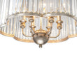 Load image into Gallery viewer, Farmhouze Light - French Country Rusty Silver 6 - Light Crystal Cage Chandelier - Chandelier - 6 Bulbs -