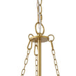 Load image into Gallery viewer, Farmhouze Light - French Farmhouse 6 - Light Brass Branching Round Basin Chandelier - Chandelier - Gold -