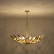 Load image into Gallery viewer, Farmhouze Light - French Farmhouse 6 - Light Brass Branching Round Basin Chandelier - Chandelier - Gold -