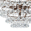 Load image into Gallery viewer, Farmhouze Light - French Farmhouse Empire Crystal Accented Chandelier - Chandelier - 23in -