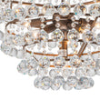 Load image into Gallery viewer, Farmhouze Light - French Farmhouse Empire Crystal Accented Chandelier - Chandelier - 23in -