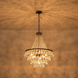 Load image into Gallery viewer, Farmhouze Light - French Farmhouse Empire Crystal Accented Chandelier - Chandelier - 23in -