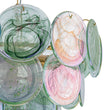 Load image into Gallery viewer, Farmhouze Light - French Luxury Green Swirl Glass Round Tiered Chandelier - Chandelier - 23 in -