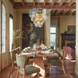 Load image into Gallery viewer, Farmhouze Light - French Luxury Green Swirl Glass Round Tiered Chandelier - Chandelier - 23 in -