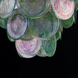 Load image into Gallery viewer, Farmhouze Light - French Luxury Green Swirl Glass Round Tiered Chandelier - Chandelier - 23 in -