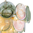 Load image into Gallery viewer, Farmhouze Light - French Luxury Green Swirl Glass Round Tiered Chandelier - Chandelier - 23 in -