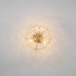 Load image into Gallery viewer, Farmhouze Light - Glam 3 - Light Water Glass Globe Bubble Flush Mount Chandelier - Chandelier - Brass -