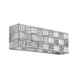 Load image into Gallery viewer, Farmhouze Light - Glam Faceted Crystal Rectangle Cage Bathroom Vanity Lamp - Wall Sconce - 24 in -