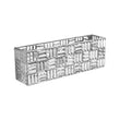 Load image into Gallery viewer, Farmhouze Light - Glam Faceted Crystal Rectangle Cage Bathroom Vanity Lamp - Wall Sconce - 24 in -
