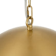 Load image into Gallery viewer, Farmhouze Light - Glam Luxury Gold Oversized Metal Dome Pendant Light - Pendant - 15 in -