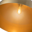 Load image into Gallery viewer, Farmhouze Light - Glam Luxury Gold Oversized Metal Dome Pendant Light - Pendant - 15 in -