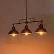Load image into Gallery viewer, Farmhouze Light-Industrial Kitchen Linear Pot Lid Island Pendant Light-Chandelier-Antiqued Silver-