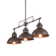 Load image into Gallery viewer, Farmhouze Light-Industrial Kitchen Linear Pot Lid Island Pendant Light-Chandelier-Antiqued Silver-