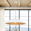 Load image into Gallery viewer, Farmhouze Light - Industrial Saucer Oversized Dome Pendant Light - Chandelier - Matte White (Back Order) -