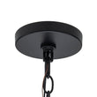 Load image into Gallery viewer, Farmhouze Light - Manor Black Candle Style Cylinder Lantern Pendant Chandelier - Chandelier - Black -