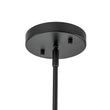 Load image into Gallery viewer, Farmhouze Light - Mid - Century 8 - Light Clear Glass Bubble Sputnik Chandelier - Chandelier - Black -