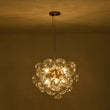 Load image into Gallery viewer, Farmhouze Light - Mid - Century Modern Brass Glass Globe Bubble Chandelier - Chandelier - Brass -