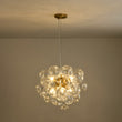 Load image into Gallery viewer, Farmhouze Light - Mid - Century Modern Brass Glass Globe Bubble Chandelier - Chandelier - Brass -