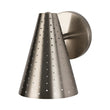 Load image into Gallery viewer, Farmhouze Light - Mid - Century Stylish 1 - Light Metal Cone Bathroom Wall Lamp - Wall Sconce - Nickel -