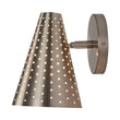 Load image into Gallery viewer, Farmhouze Light - Mid - Century Stylish 1 - Light Metal Cone Bathroom Wall Lamp - Wall Sconce - Nickel -