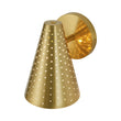 Load image into Gallery viewer, Farmhouze Light - Mid - Century Stylish 1 - Light Metal Cone Bathroom Wall Lamp - Wall Sconce - Nickel -