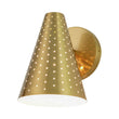 Load image into Gallery viewer, Farmhouze Light - Mid - Century Stylish 1 - Light Metal Cone Bathroom Wall Lamp - Wall Sconce - Nickel -