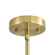 Load image into Gallery viewer, Farmhouze Light - Modern 2 - Tier Milky Glass Globe Sputnik Chandelier - Chandelier - Brass -