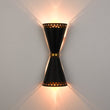 Load image into Gallery viewer, Farmhouze Light - Modern Black Up and Down Cone Flush Mount Wall Sconce - Wall Sconce - 1 Pack -