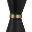 Load image into Gallery viewer, Farmhouze Light - Modern Black Up and Down Cone Flush Mount Wall Sconce - Wall Sconce - 2 Packs -