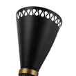 Load image into Gallery viewer, Farmhouze Light - Modern Black Up and Down Cone Flush Mount Wall Sconce - Wall Sconce - 2 Packs -