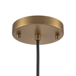 Load image into Gallery viewer, Farmhouze Light - Modern Brass 1 - Light Seeded Glass Globe Pendant - Pendant - Seeded Glass -