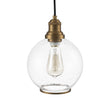 Load image into Gallery viewer, Farmhouze Light - Modern Brass 1 - Light Seeded Glass Globe Pendant - Pendant - Seeded Glass -
