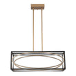 Load image into Gallery viewer, Farmhouze Light - Modern Dimmable LED Rectangle Cage Kitchen Island Pendant - Chandelier - 28.5 in -