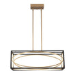 Load image into Gallery viewer, Farmhouze Light - Modern Dimmable LED Rectangle Cage Kitchen Island Pendant - Chandelier - 28.5 in -
