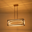 Load image into Gallery viewer, Farmhouze Light - Modern Dimmable LED Rectangle Cage Kitchen Island Pendant - Chandelier - 28.5 in -