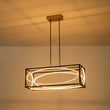 Load image into Gallery viewer, Farmhouze Light - Modern Dimmable LED Rectangle Cage Kitchen Island Pendant - Chandelier - 28.5 in -