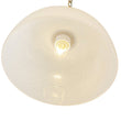 Load image into Gallery viewer, Farmhouze Light - Modern Elegant Brass Single Glossy Milk Cloudy Glass Pendant Light - Pendant - Brass -