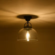 Load image into Gallery viewer, Farmhouze Light - Modern Farmhouse 1 - Light Simple Glass Dome Ceiling Light - Ceiling Light - Brass -