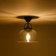 Load image into Gallery viewer, Farmhouze Light - Modern Farmhouse 1 - Light Simple Glass Dome Ceiling Light - Ceiling Light - Brass -