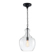 Load image into Gallery viewer, Farmhouze Light - Modern Farmhouse Bell Glass Shade Single Pendant Light - Pendant - Brass -