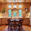 Load image into Gallery viewer, Farmhouze Light - Modern Farmhouse Oversized Dome Pendant - Chandelier - Rusty Gold - 23 in. - L