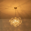 Load image into Gallery viewer, Farmhouze Light - Modern Luxe Brass Water Glass Globe Bubble Chandelier - Chandelier - 3 - Light -