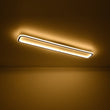Load image into Gallery viewer, Farmhouze Light - Modern Oblong Dimmable LED Semi Flush Mount Ceiling Light - Ceiling Light - 39in -