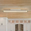 Load image into Gallery viewer, Farmhouze Light - Modern Oblong Dimmable LED Semi Flush Mount Ceiling Light - Ceiling Light - 39in -