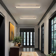 Load image into Gallery viewer, Farmhouze Light-Modern Oval LED Semi Flush Mount Ceiling Light-Ceiling Light-3000K - Warm Lighting-