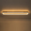 Load image into Gallery viewer, Farmhouze Light-Modern Oval LED Semi Flush Mount Ceiling Light-Ceiling Light-3000K - Warm Lighting-