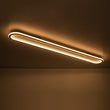 Load image into Gallery viewer, Farmhouze Light - Modern Oval LED Semi Flush Mount Ceiling Light - Ceiling Light - 47in -
