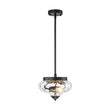 Load image into Gallery viewer, Farmhouze Light - Modern Round Water Glass Ceiling Pendant Light - Pendant - Black - 2 Packs -