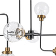 Load image into Gallery viewer, Farmhouze Light - Modern Sputnik Seeded Glass Globe Island Pendant Chandelier - Chandelier - 47 in -